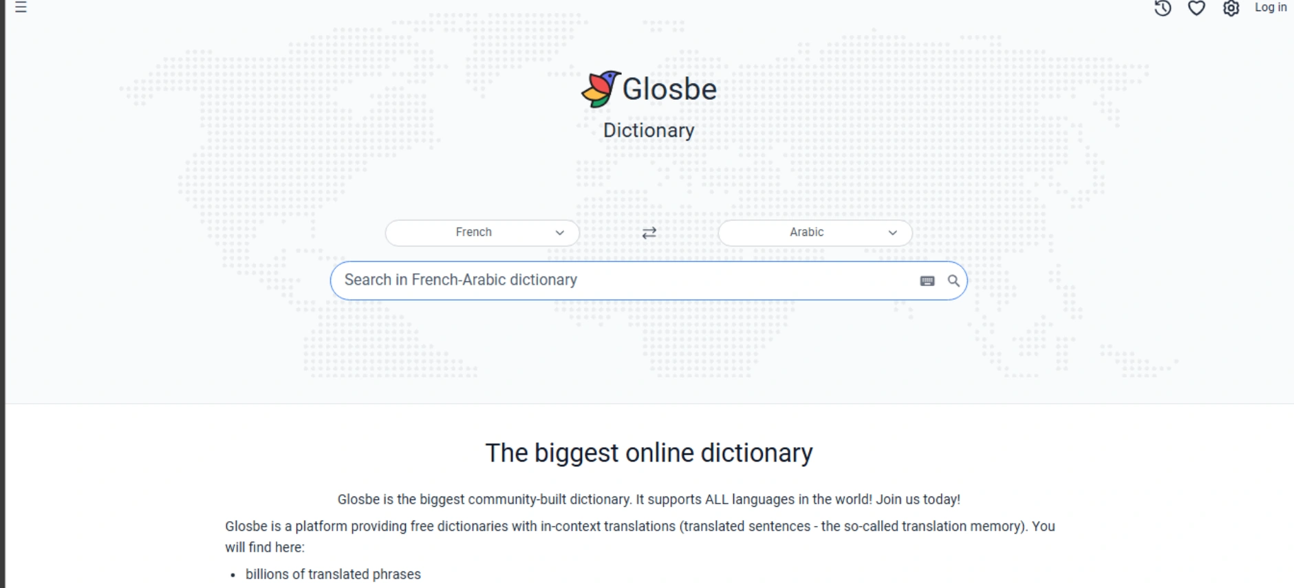 موقع Glosbe