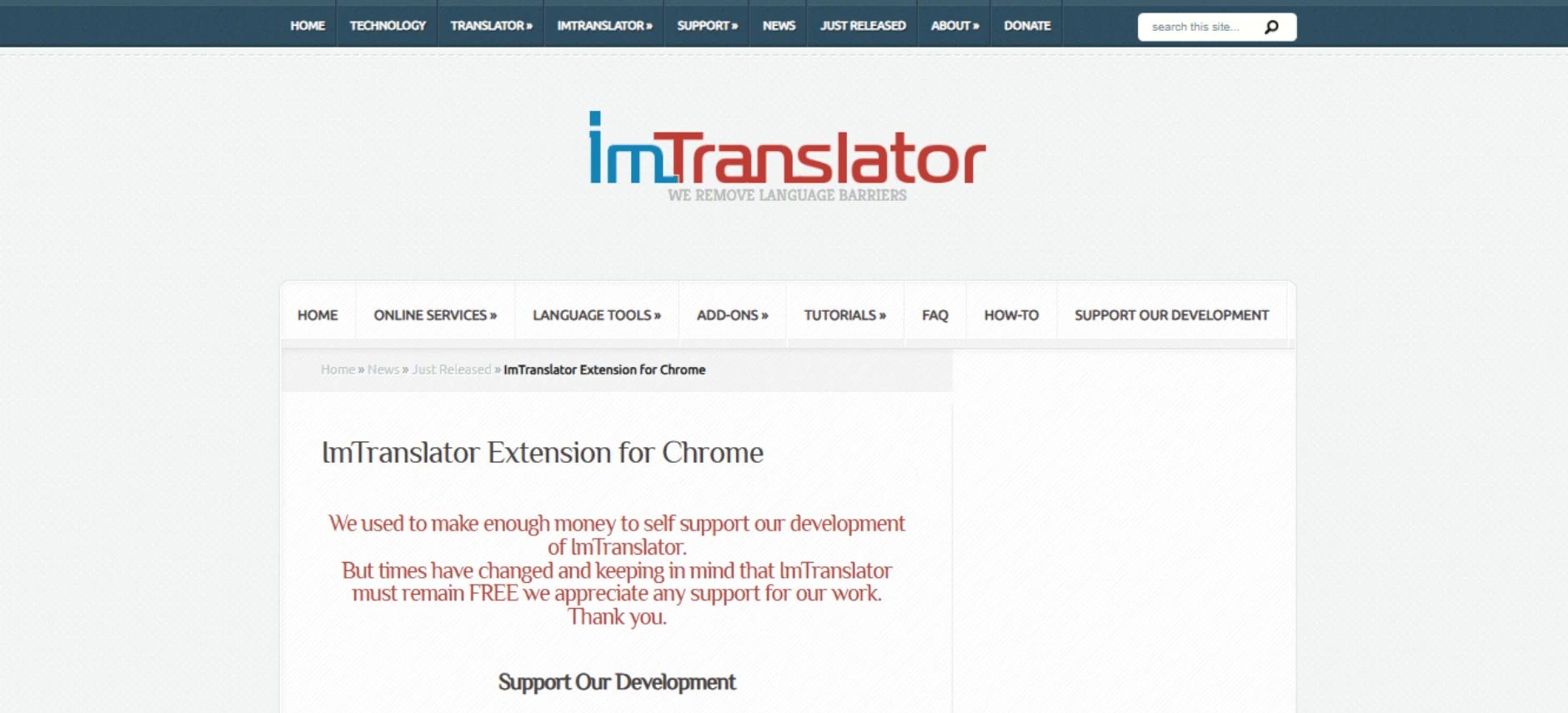 موقع ImTranslator 